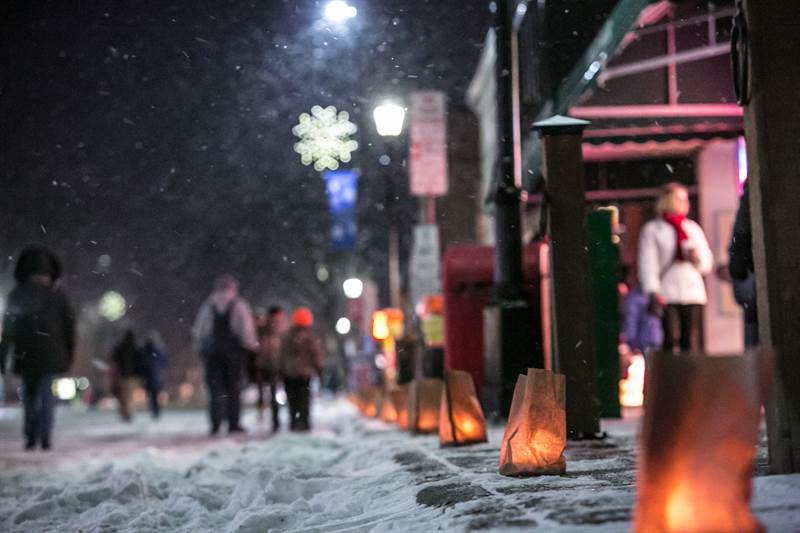 Winter Walk Luminaries