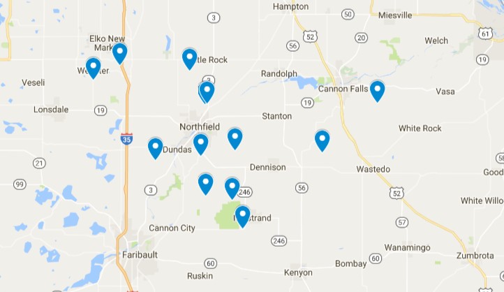 CSA Map